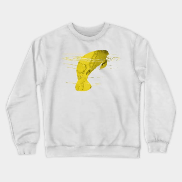 Manatee Crewneck Sweatshirt by BittenByErmines